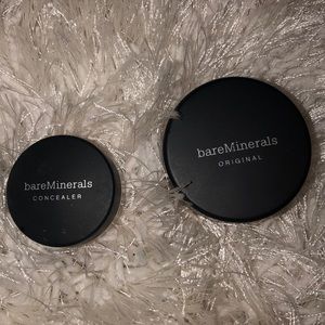 Bareminerals powder foundation and concealer
